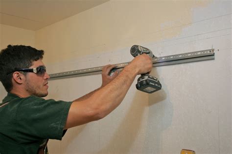 hanging ikea cabinets on steel studs|metal studs for cabinets.